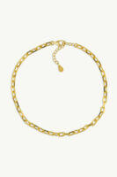 Reve Jewel Maeve Anklet - Gold Plated Vermeil Chain