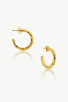 Reve Jewel Celosia Earrings - 18K Gold Plated Vermeil, Baroque Pendants