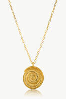 Reve Jewel Tethys Necklace - Gold chain, Snail visual